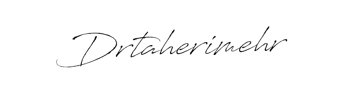 Similarly Antro_Vectra is the best handwritten signature design. Signature creator online .You can use it as an online autograph creator for name Drtaherimehr. Drtaherimehr signature style 6 images and pictures png