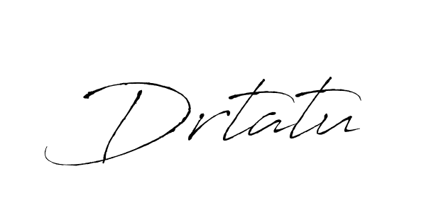 How to make Drtatu name signature. Use Antro_Vectra style for creating short signs online. This is the latest handwritten sign. Drtatu signature style 6 images and pictures png