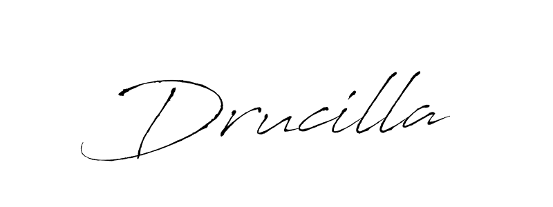 Once you've used our free online signature maker to create your best signature Antro_Vectra style, it's time to enjoy all of the benefits that Drucilla name signing documents. Drucilla signature style 6 images and pictures png