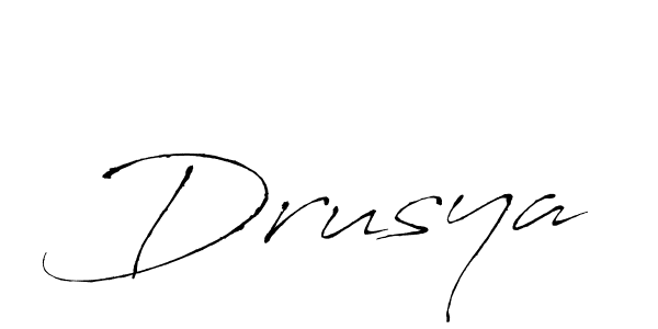 How to Draw Drusya signature style? Antro_Vectra is a latest design signature styles for name Drusya. Drusya signature style 6 images and pictures png