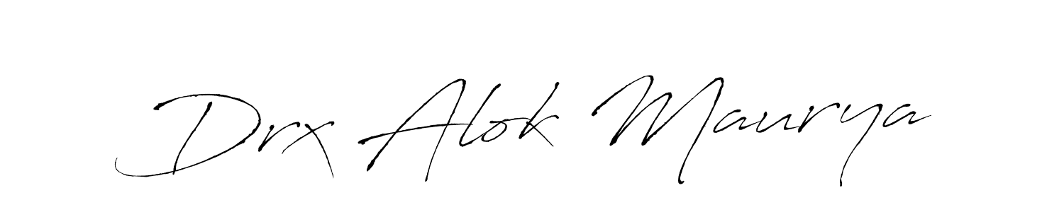 Best and Professional Signature Style for Drx Alok Maurya. Antro_Vectra Best Signature Style Collection. Drx Alok Maurya signature style 6 images and pictures png