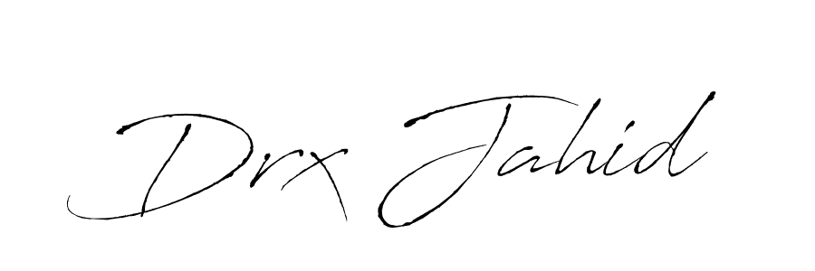 Similarly Antro_Vectra is the best handwritten signature design. Signature creator online .You can use it as an online autograph creator for name Drx Jahid. Drx Jahid signature style 6 images and pictures png