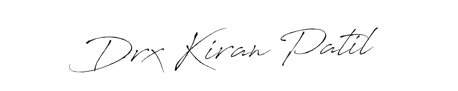 It looks lik you need a new signature style for name Drx Kiran Patil. Design unique handwritten (Antro_Vectra) signature with our free signature maker in just a few clicks. Drx Kiran Patil signature style 6 images and pictures png