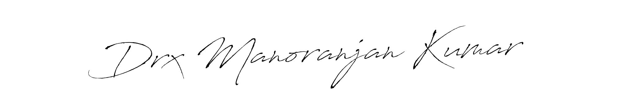 It looks lik you need a new signature style for name Drx Manoranjan Kumar. Design unique handwritten (Antro_Vectra) signature with our free signature maker in just a few clicks. Drx Manoranjan Kumar signature style 6 images and pictures png