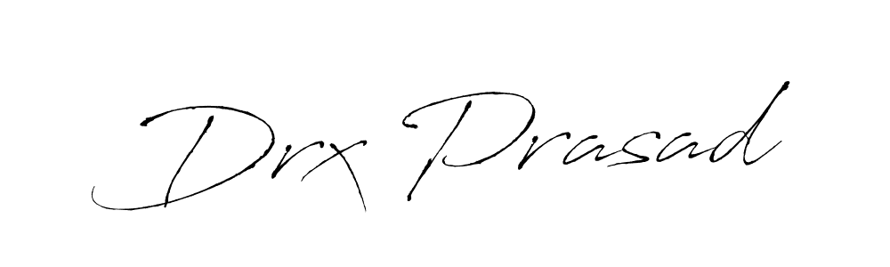Also we have Drx Prasad name is the best signature style. Create professional handwritten signature collection using Antro_Vectra autograph style. Drx Prasad signature style 6 images and pictures png