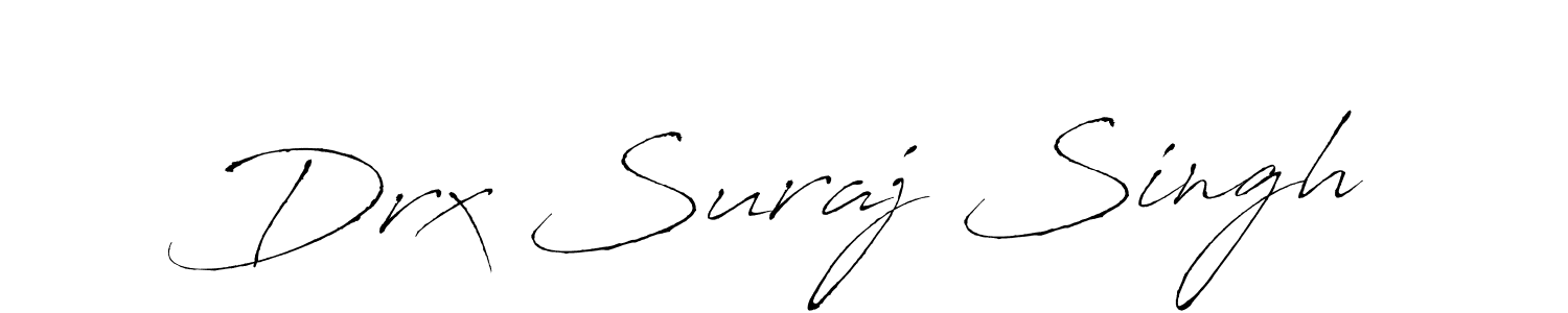 Make a beautiful signature design for name Drx Suraj Singh. Use this online signature maker to create a handwritten signature for free. Drx Suraj Singh signature style 6 images and pictures png