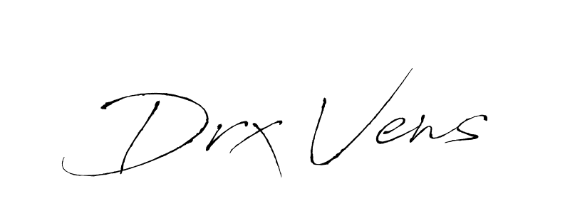 Also we have Drx Vens name is the best signature style. Create professional handwritten signature collection using Antro_Vectra autograph style. Drx Vens signature style 6 images and pictures png