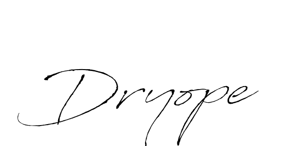This is the best signature style for the Dryope name. Also you like these signature font (Antro_Vectra). Mix name signature. Dryope signature style 6 images and pictures png