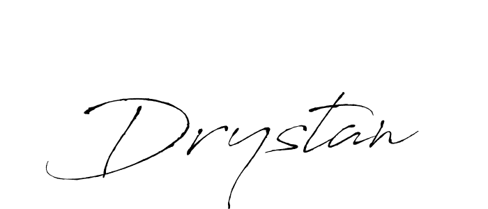 You should practise on your own different ways (Antro_Vectra) to write your name (Drystan) in signature. don't let someone else do it for you. Drystan signature style 6 images and pictures png