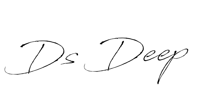 Design your own signature with our free online signature maker. With this signature software, you can create a handwritten (Antro_Vectra) signature for name Ds Deep. Ds Deep signature style 6 images and pictures png