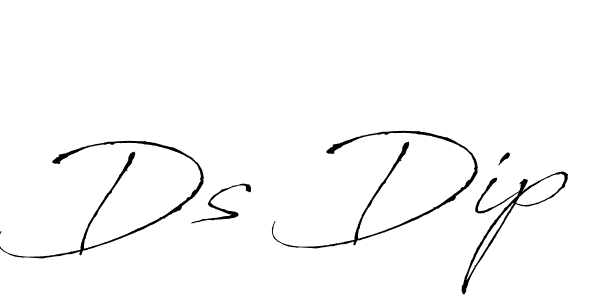 Similarly Antro_Vectra is the best handwritten signature design. Signature creator online .You can use it as an online autograph creator for name Ds Dip. Ds Dip signature style 6 images and pictures png