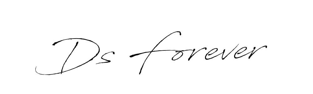 The best way (Antro_Vectra) to make a short signature is to pick only two or three words in your name. The name Ds Forever include a total of six letters. For converting this name. Ds Forever signature style 6 images and pictures png