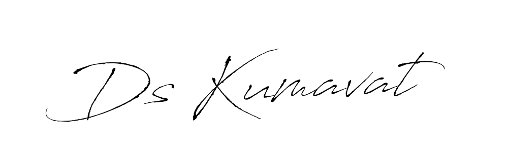 Also we have Ds Kumavat name is the best signature style. Create professional handwritten signature collection using Antro_Vectra autograph style. Ds Kumavat signature style 6 images and pictures png