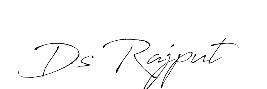 Similarly Antro_Vectra is the best handwritten signature design. Signature creator online .You can use it as an online autograph creator for name Ds Rajput. Ds Rajput signature style 6 images and pictures png