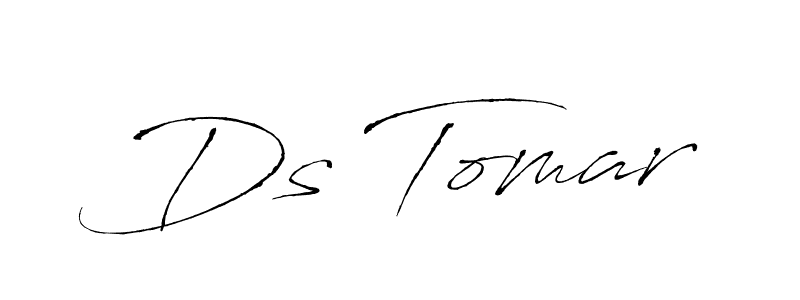 Create a beautiful signature design for name Ds Tomar. With this signature (Antro_Vectra) fonts, you can make a handwritten signature for free. Ds Tomar signature style 6 images and pictures png