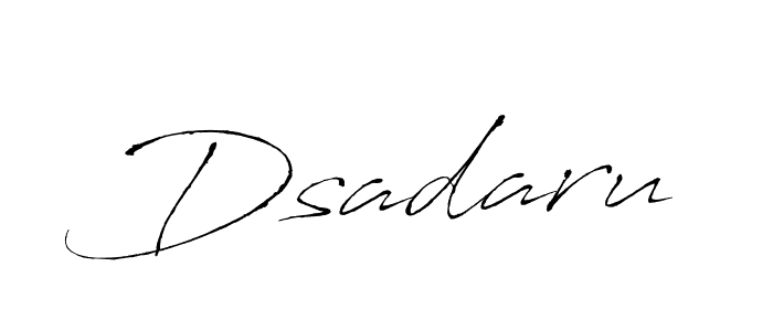 Create a beautiful signature design for name Dsadaru. With this signature (Antro_Vectra) fonts, you can make a handwritten signature for free. Dsadaru signature style 6 images and pictures png