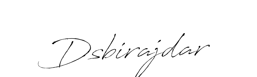 Dsbirajdar stylish signature style. Best Handwritten Sign (Antro_Vectra) for my name. Handwritten Signature Collection Ideas for my name Dsbirajdar. Dsbirajdar signature style 6 images and pictures png