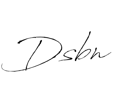Also we have Dsbn name is the best signature style. Create professional handwritten signature collection using Antro_Vectra autograph style. Dsbn signature style 6 images and pictures png