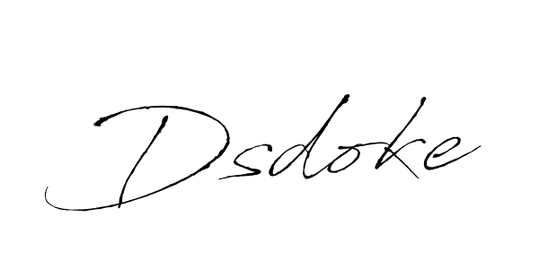 How to make Dsdoke name signature. Use Antro_Vectra style for creating short signs online. This is the latest handwritten sign. Dsdoke signature style 6 images and pictures png