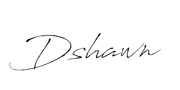 Design your own signature with our free online signature maker. With this signature software, you can create a handwritten (Antro_Vectra) signature for name Dshawn. Dshawn signature style 6 images and pictures png