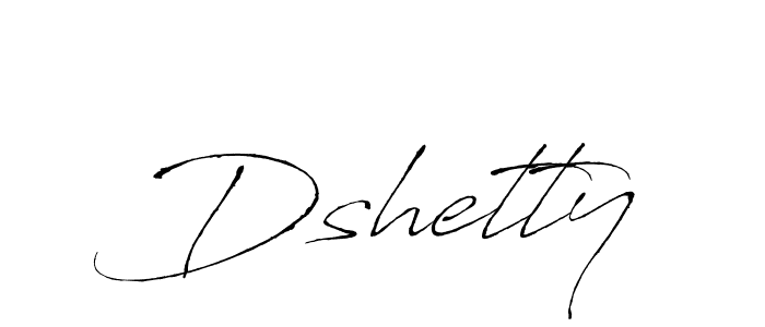 Antro_Vectra is a professional signature style that is perfect for those who want to add a touch of class to their signature. It is also a great choice for those who want to make their signature more unique. Get Dshetty name to fancy signature for free. Dshetty signature style 6 images and pictures png