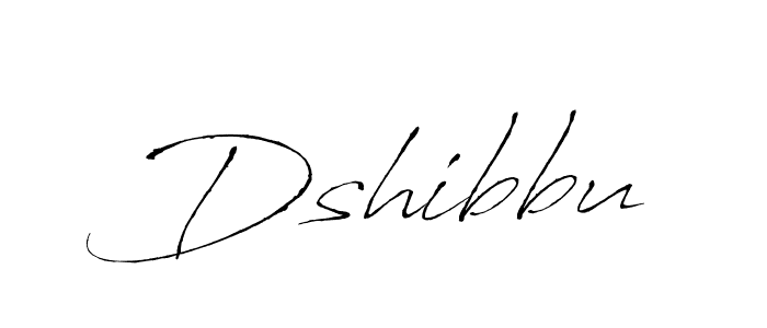 How to make Dshibbu signature? Antro_Vectra is a professional autograph style. Create handwritten signature for Dshibbu name. Dshibbu signature style 6 images and pictures png