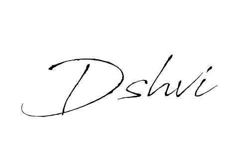 How to make Dshvi name signature. Use Antro_Vectra style for creating short signs online. This is the latest handwritten sign. Dshvi signature style 6 images and pictures png