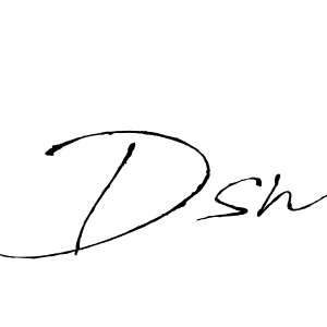 This is the best signature style for the Dsn name. Also you like these signature font (Antro_Vectra). Mix name signature. Dsn signature style 6 images and pictures png