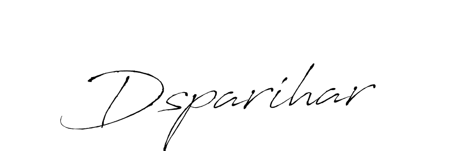 Also You can easily find your signature by using the search form. We will create Dsparihar name handwritten signature images for you free of cost using Antro_Vectra sign style. Dsparihar signature style 6 images and pictures png