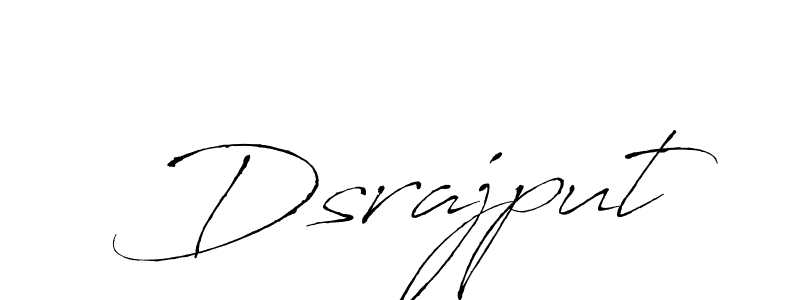 Make a beautiful signature design for name Dsrajput. Use this online signature maker to create a handwritten signature for free. Dsrajput signature style 6 images and pictures png