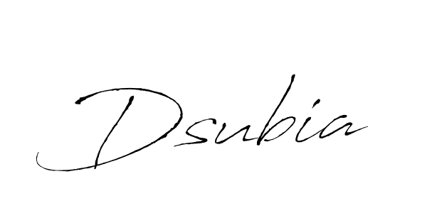 How to make Dsubia name signature. Use Antro_Vectra style for creating short signs online. This is the latest handwritten sign. Dsubia signature style 6 images and pictures png