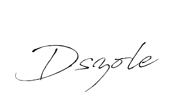 Make a beautiful signature design for name Dszole. Use this online signature maker to create a handwritten signature for free. Dszole signature style 6 images and pictures png