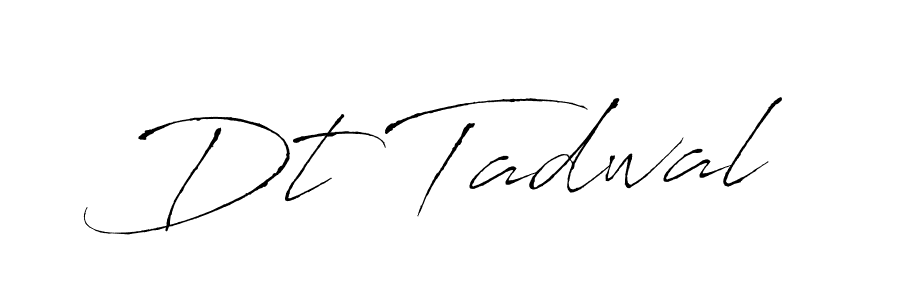 This is the best signature style for the Dt Tadwal name. Also you like these signature font (Antro_Vectra). Mix name signature. Dt Tadwal signature style 6 images and pictures png