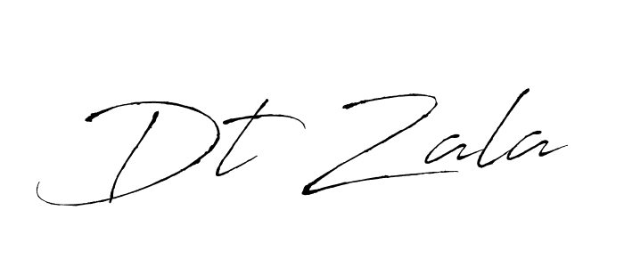 Check out images of Autograph of Dt Zala name. Actor Dt Zala Signature Style. Antro_Vectra is a professional sign style online. Dt Zala signature style 6 images and pictures png