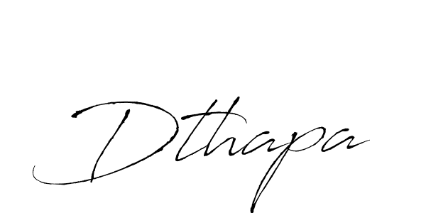 Similarly Antro_Vectra is the best handwritten signature design. Signature creator online .You can use it as an online autograph creator for name Dthapa. Dthapa signature style 6 images and pictures png