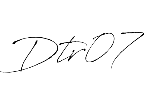 See photos of Dtr07 official signature by Spectra . Check more albums & portfolios. Read reviews & check more about Antro_Vectra font. Dtr07 signature style 6 images and pictures png