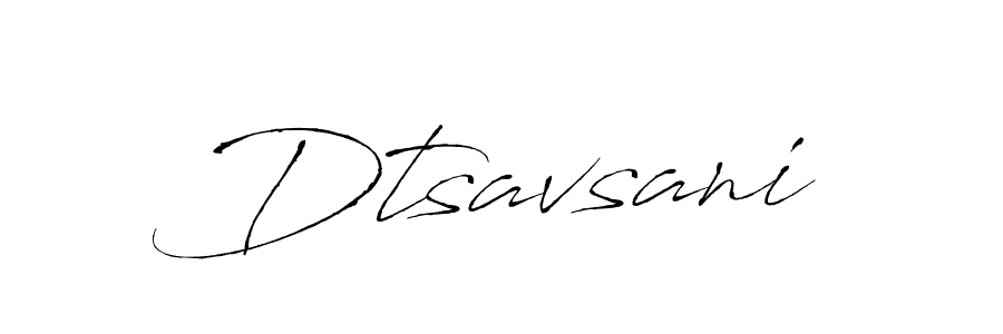 The best way (Antro_Vectra) to make a short signature is to pick only two or three words in your name. The name Dtsavsani include a total of six letters. For converting this name. Dtsavsani signature style 6 images and pictures png