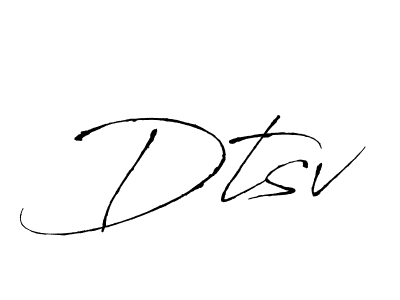 Once you've used our free online signature maker to create your best signature Antro_Vectra style, it's time to enjoy all of the benefits that Dtsv name signing documents. Dtsv signature style 6 images and pictures png