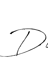 Design your own signature with our free online signature maker. With this signature software, you can create a handwritten (Antro_Vectra) signature for name Du. Du signature style 6 images and pictures png
