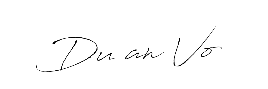 Dušan Vo stylish signature style. Best Handwritten Sign (Antro_Vectra) for my name. Handwritten Signature Collection Ideas for my name Dušan Vo. Dušan Vo signature style 6 images and pictures png