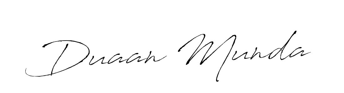 Use a signature maker to create a handwritten signature online. With this signature software, you can design (Antro_Vectra) your own signature for name Duaan Munda. Duaan Munda signature style 6 images and pictures png