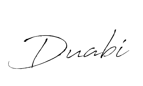 Once you've used our free online signature maker to create your best signature Antro_Vectra style, it's time to enjoy all of the benefits that Duabi name signing documents. Duabi signature style 6 images and pictures png