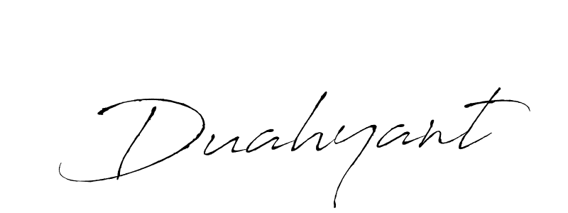 Use a signature maker to create a handwritten signature online. With this signature software, you can design (Antro_Vectra) your own signature for name Duahyant. Duahyant signature style 6 images and pictures png
