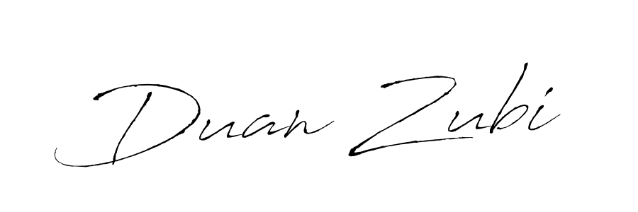 How to make Duan Zubi name signature. Use Antro_Vectra style for creating short signs online. This is the latest handwritten sign. Duan Zubi signature style 6 images and pictures png