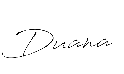 Duana stylish signature style. Best Handwritten Sign (Antro_Vectra) for my name. Handwritten Signature Collection Ideas for my name Duana. Duana signature style 6 images and pictures png