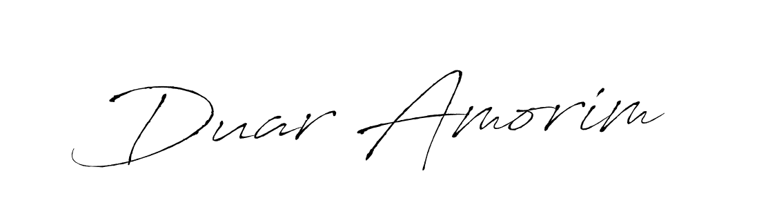 Create a beautiful signature design for name Duar Amorim. With this signature (Antro_Vectra) fonts, you can make a handwritten signature for free. Duar Amorim signature style 6 images and pictures png
