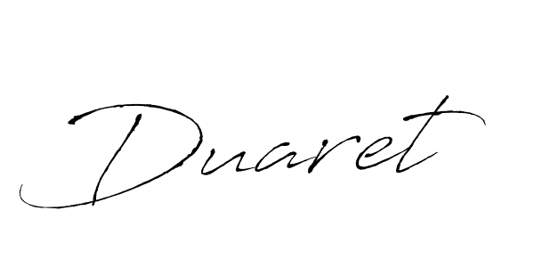 Make a beautiful signature design for name Duaret. With this signature (Antro_Vectra) style, you can create a handwritten signature for free. Duaret signature style 6 images and pictures png