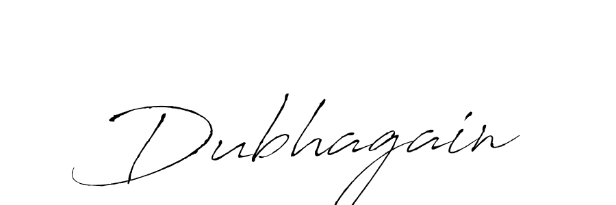 Use a signature maker to create a handwritten signature online. With this signature software, you can design (Antro_Vectra) your own signature for name Dubhagain. Dubhagain signature style 6 images and pictures png