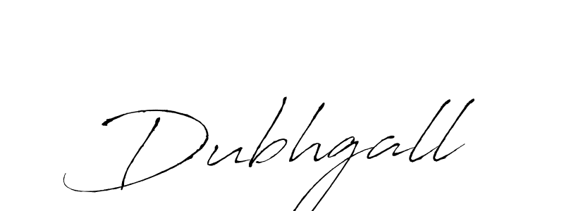 Dubhgall stylish signature style. Best Handwritten Sign (Antro_Vectra) for my name. Handwritten Signature Collection Ideas for my name Dubhgall. Dubhgall signature style 6 images and pictures png