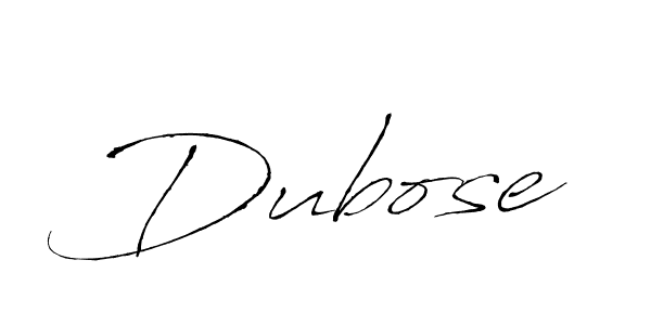 Also we have Dubose name is the best signature style. Create professional handwritten signature collection using Antro_Vectra autograph style. Dubose signature style 6 images and pictures png